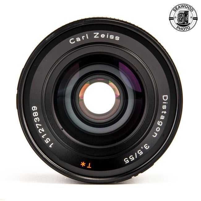 Contax 645 55mm f3.5 Distagon w/Shade GOOD+