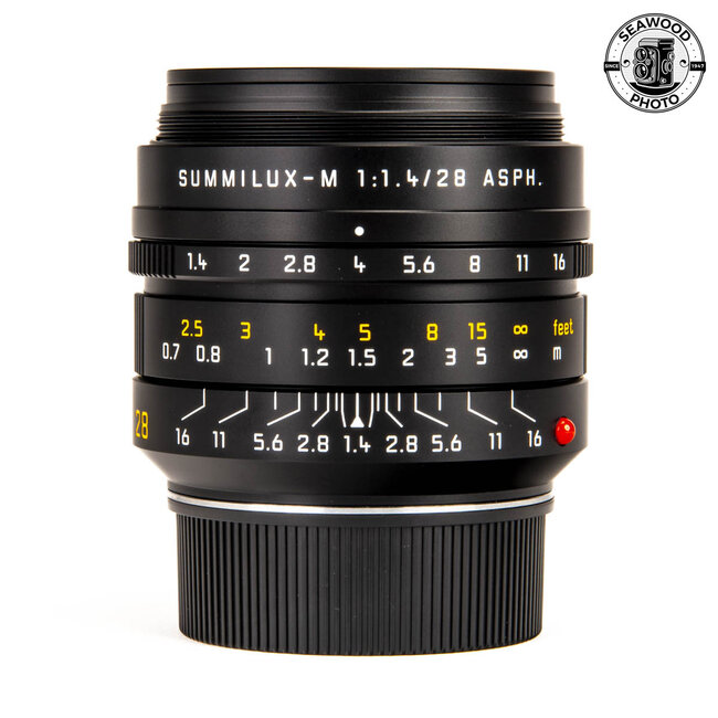Leica Summilux-M 28mm f/1.4 ASPH 116-68 LIKE NEW