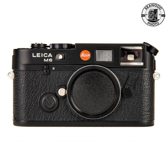 Leica M6 TTL Black 0.72 10433 Like New