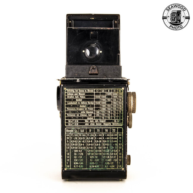 Rolleiflex Rolleicord Art-Deco (1935) w/Zeiss 75mm Triotar GOOD