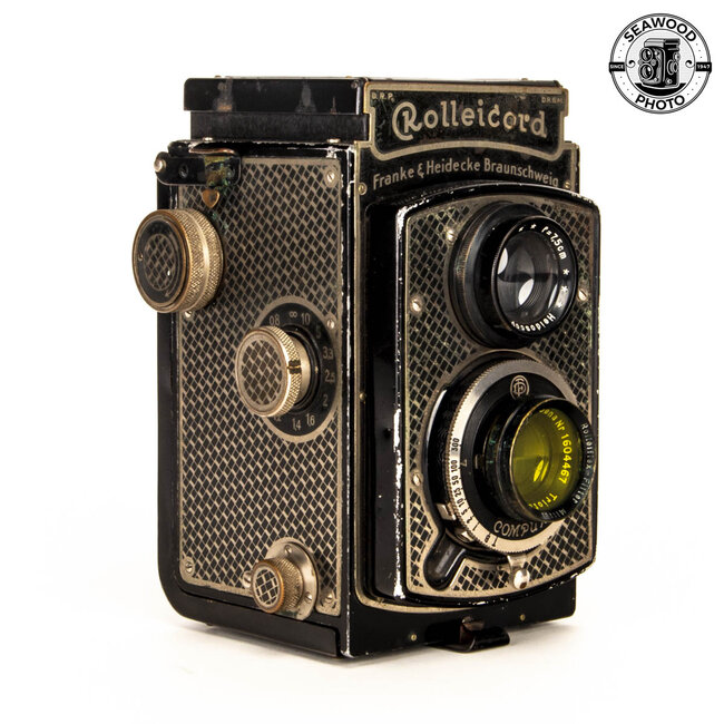 Rolleiflex Rolleicord Art-Deco (1935) w/Zeiss 75mm Triotar GOOD