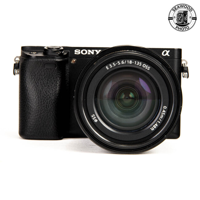 Sony a6300 24.2MP w/ 18-135mm f/3.5-5.6 GOOD-