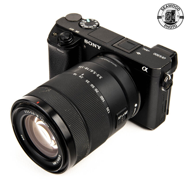 Sony a6300 24.2MP w/ 18-135mm f/3.5-5.6 GOOD-