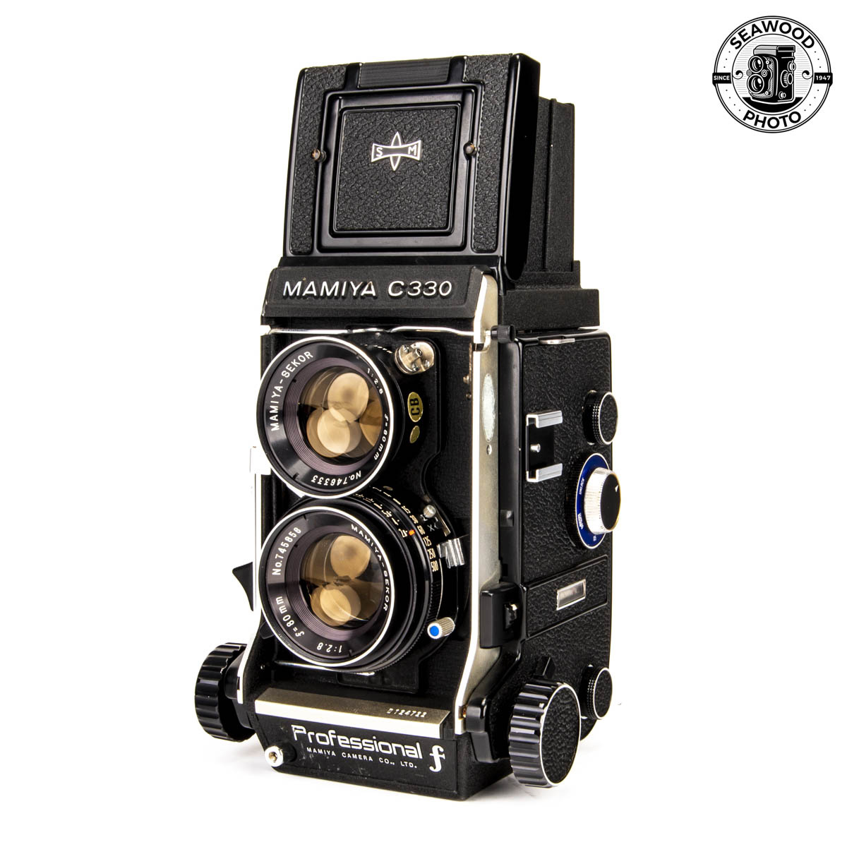 Mamiya C330 w/Blue Dot 80mm f/2.8 EXCELLENT - Seawood Photo