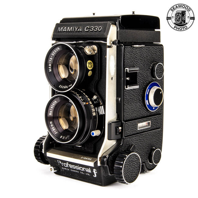 Mamiya C330 w/Blue Dot 80mm f/2.8 EXCELLENT