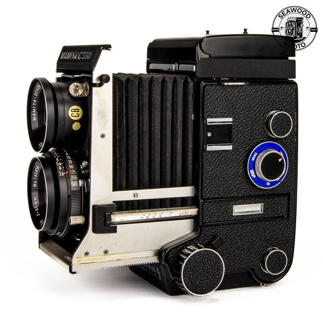Mamiya C330 w/Blue Dot 80mm f/2.8 EXCELLENT