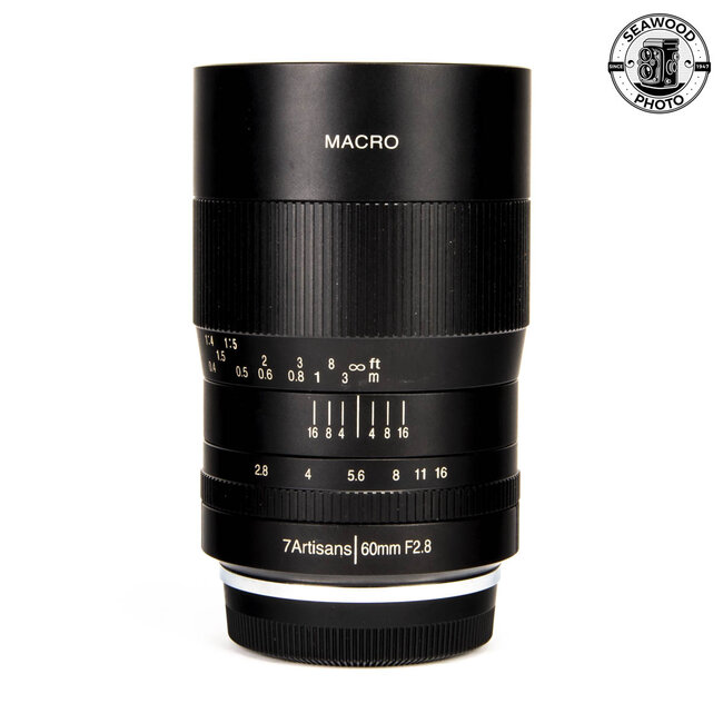 7artisans 60mm f/2.8 Macro Lens Fuji X GOOD+