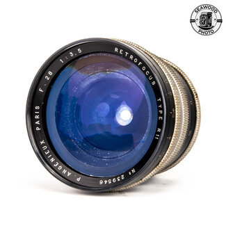 Angenieux 28mm f/3.5 Retrofocus R II Exakta Mount GOOD-
