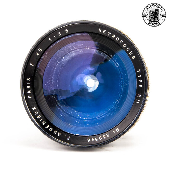 Angenieux 28mm f/3.5 Retrofocus R II Exakta Mount GOOD-