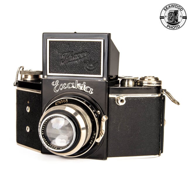 Exakta C Rare w/Schneider 75mm f/2.8 Xenon  READ
