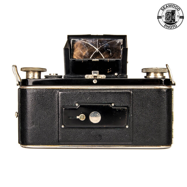 Exacta Model B 127 Camera w/Zeiss 75mm f/2.8 Tessar READ
