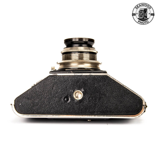 Exacta Model B 127 Camera w/Zeiss 75mm f/2.8 Tessar READ