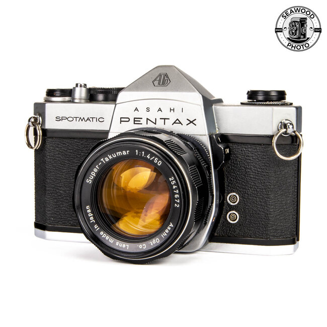 Pentax Spotmatic SP (No meter) w/ 50mm f/1.4 GOOD