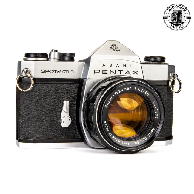 Pentax Spotmatic SP (No meter) w/ 50mm f/1.4 GOOD