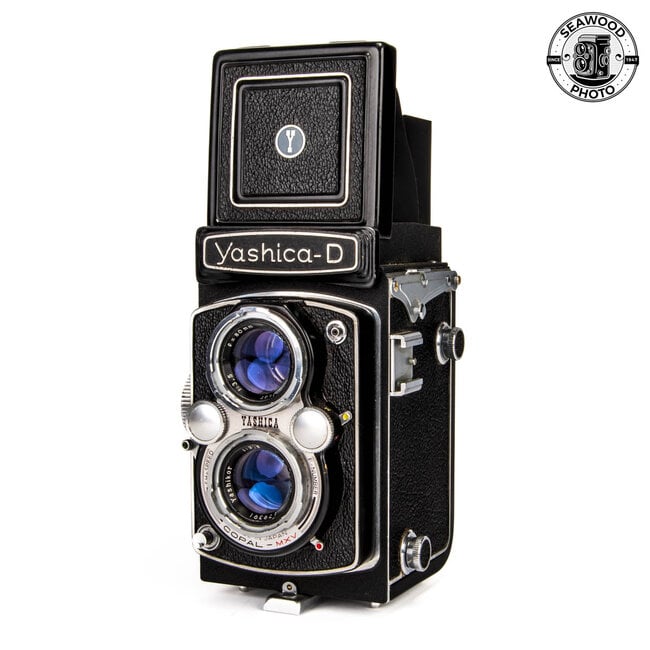 Yashica-D  Medium Format TLR w/80mm f/3.5 Yashicor GOOD+