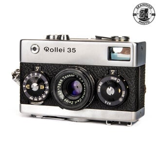 Rolleiflex Rollei 35 w/Zeiss 40mm f/3.5 Tessar GOOD+