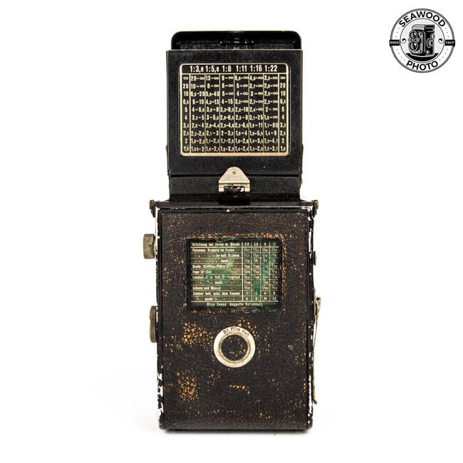 Rolleiflex Old Standard Type 1 w/Zeiss 75mm f/3.5 Tessar FOR PARTS