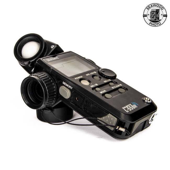 Sekonic L-558R Dual Master Ambient/Flash/Spot Light Meter GOOD