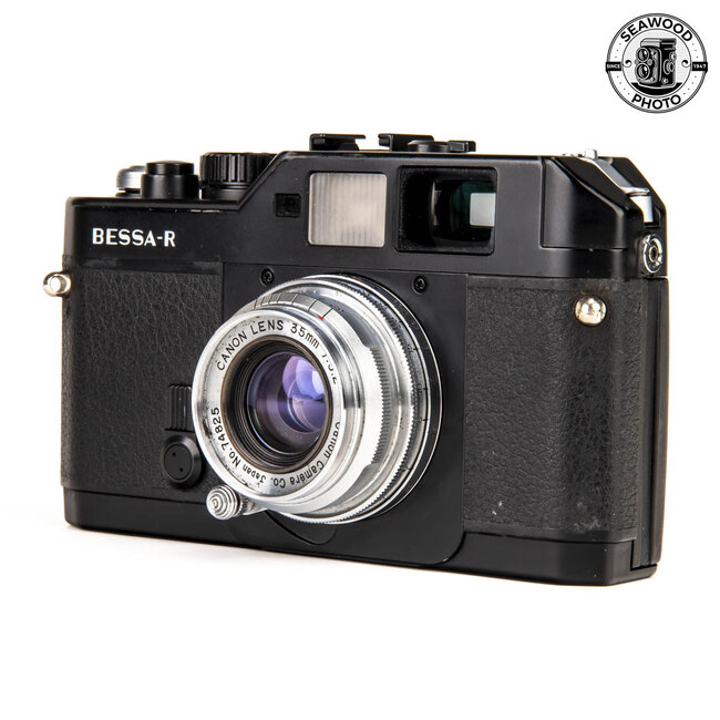 Voigtlander Bessa-R Rangefinder w/ Canon 35mm f/3.2 GOOD