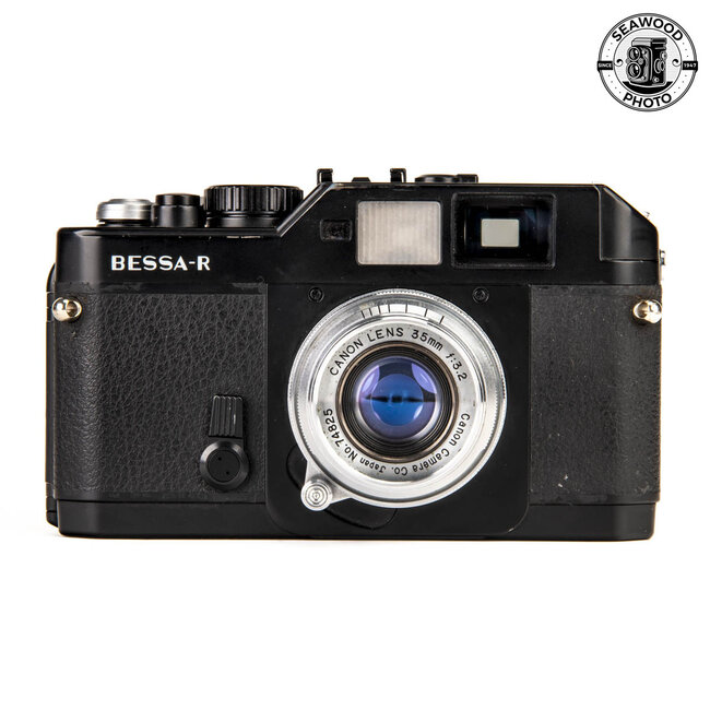 Voigtlander Bessa-R Rangefinder w/ Canon 35mm f/3.2 GOOD