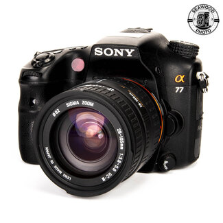 Sony Sony A77 24.3MP w/ Sigma 28-105mm AS-IS/PARTS