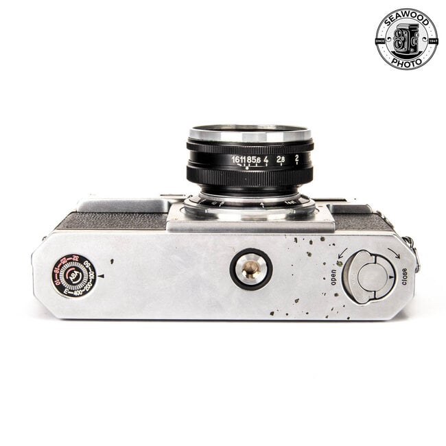 Nikon S2 Black Dial w/ 50mm f1.4 and Lots of Accessories GOOD+