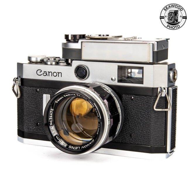 Canon P Rangefinder Camera with 50mm f/1.4 EXCELLENT