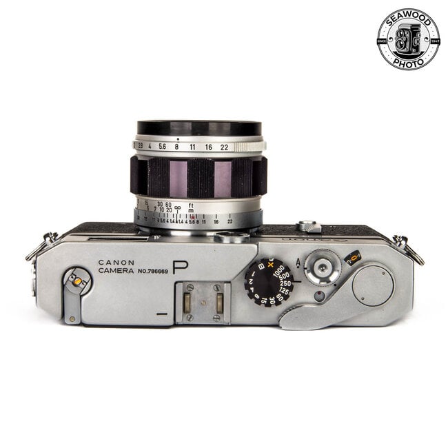 Canon P Rangefinder Camera with 50mm f/1.4 EXCELLENT