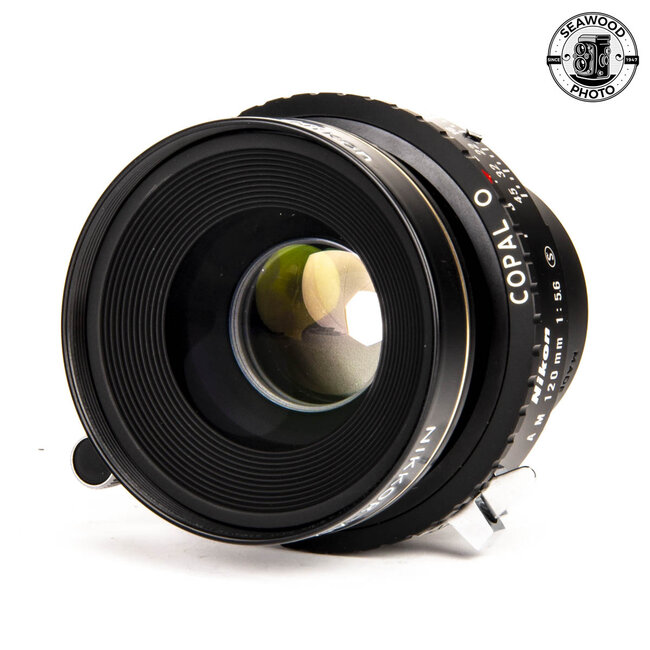 Nikon Nikkor-AM * ED 120mm f/5.6 Macro 4x5 Lens in Copal 0  EXCELLENT
