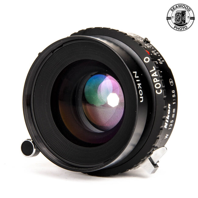 Nikon Nikkor-W 135mm f/5.6 Lens for 4x5 in a Copal 0 Shutter EXCELLENT