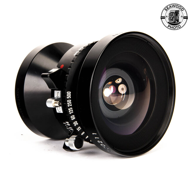 Nikon Nikkor SW 90mm f/8 4x5 Lens in Copal 0 Shutter EXCELLENT