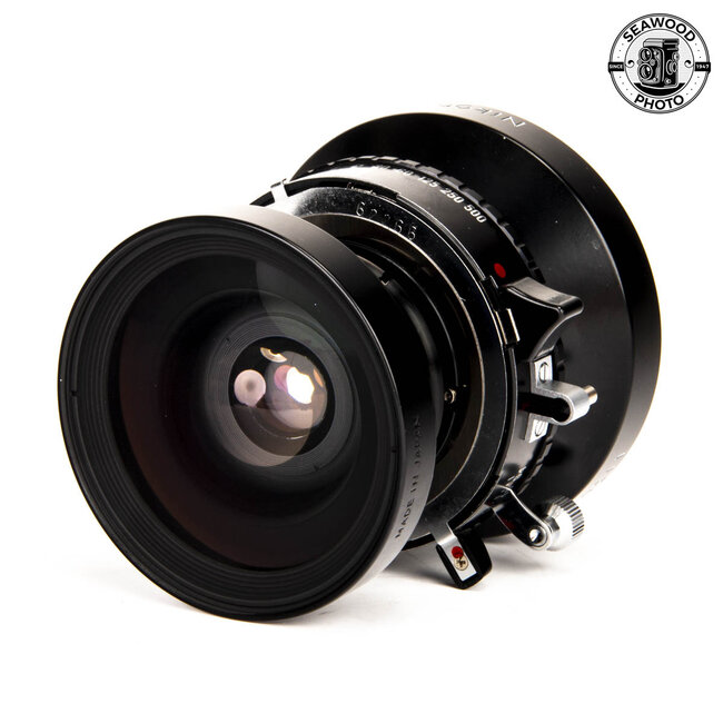 Nikon Nikkor SW 90mm f/8 4x5 Lens in Copal 0 Shutter EXCELLENT