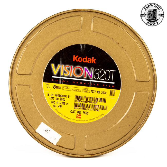 16mm Kodak Vision 320T 400ft Unopened Cold Stored