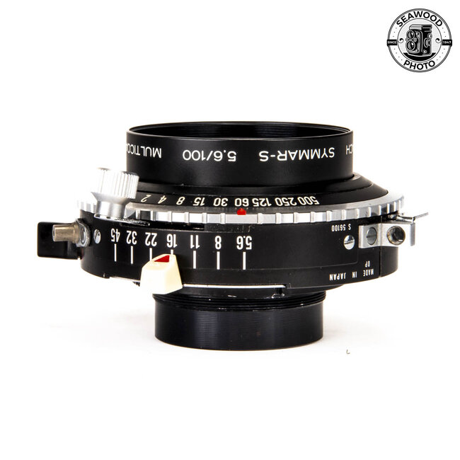 Schneider 100mm f/5.6 Symmar-S in Copal 0 Shutter EXCELLENT