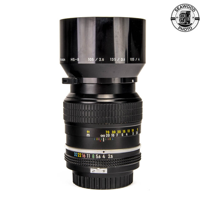 Nikon Nikkor 105mm f/2.5 Non-Ai GOOD+