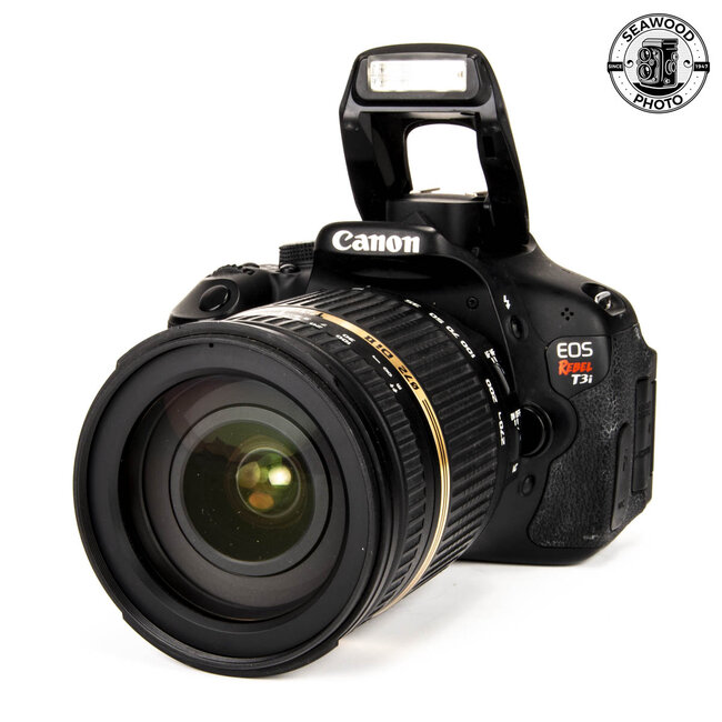 Canon Rebel T3i 18MP w/ Tamron 18-270mm GOOD-