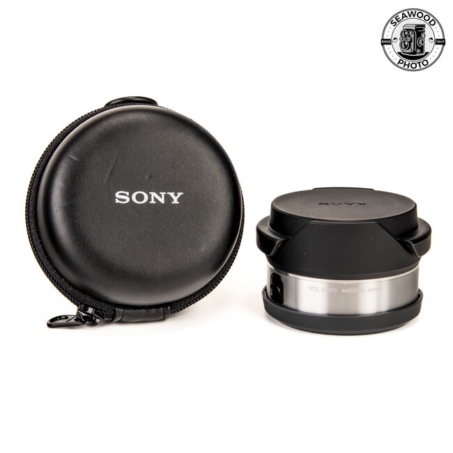 Sony VCL-ECF1 E-Mount Fisheye Conversion Lens EXCELLENT