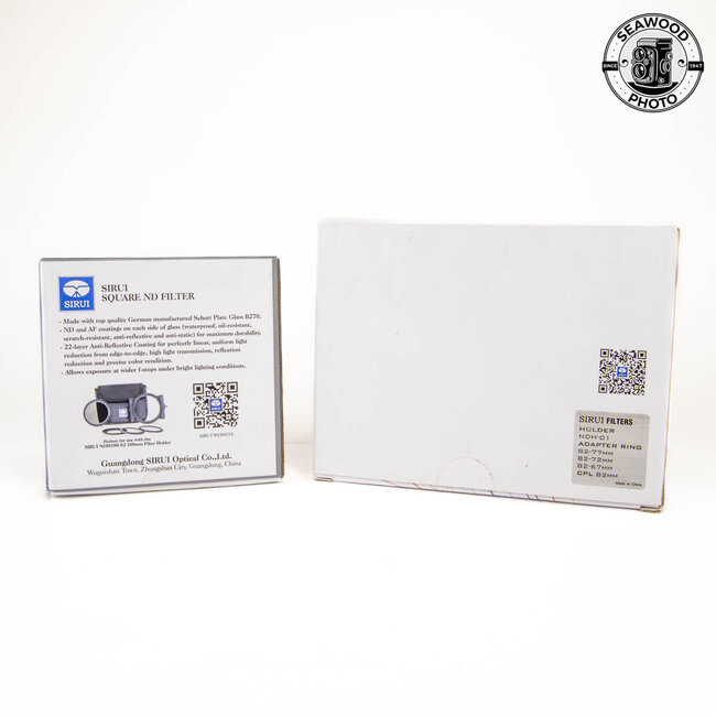 Sirui NDH-01  100mm Filter holder with King ND 6-Stop ND Filter
