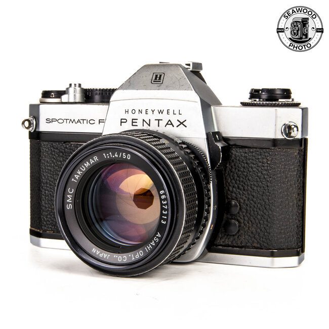 Pentax Spotmatic F 35mm SLR w/50mm f/1.4 FOR PARTS