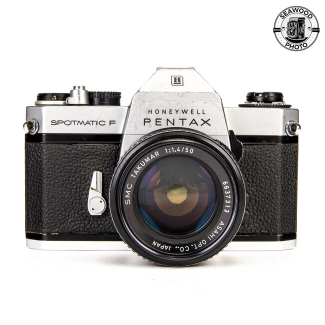 Pentax Spotmatic F 35mm SLR w/50mm f/1.4 FOR PARTS