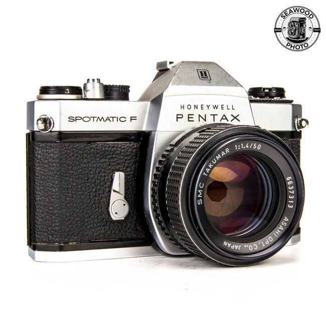 Pentax Spotmatic F 35mm SLR w/50mm f/1.4 FOR PARTS