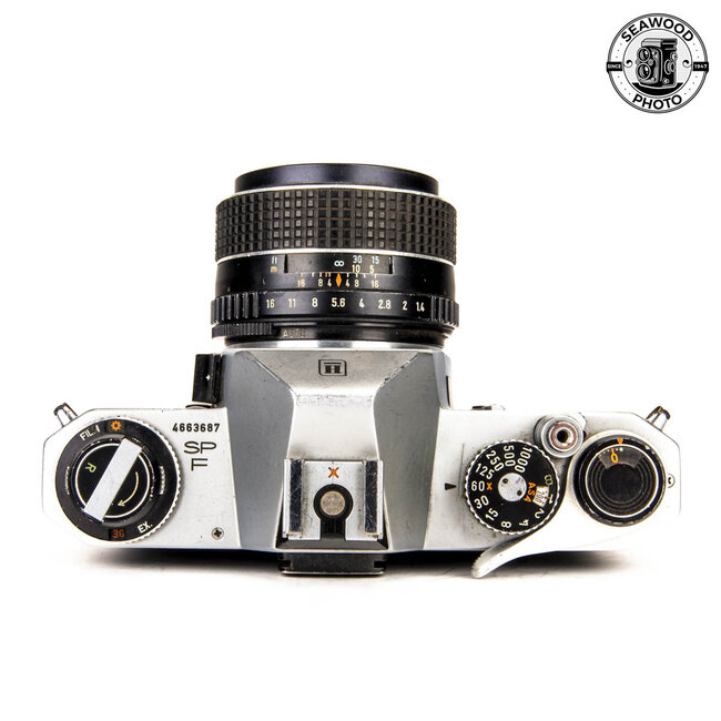 Pentax Spotmatic F 35mm SLR w/50mm f/1.4 FOR PARTS