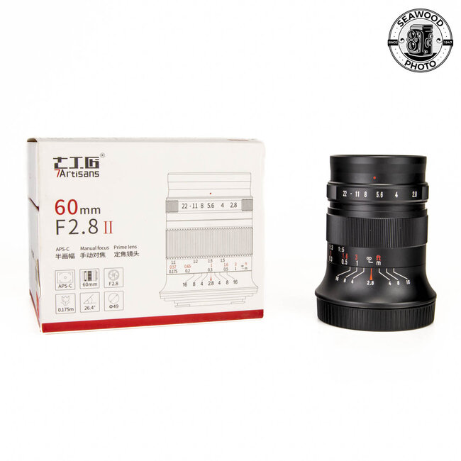 7Artisans 60mm f/2.8 II Z-Mount OPEN BOX
