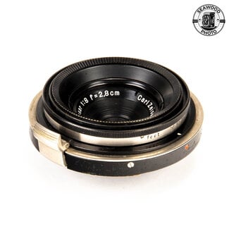 Zeiss Zeiss 28mm f/8 Tessar for Contax Rangefinder GOOD+