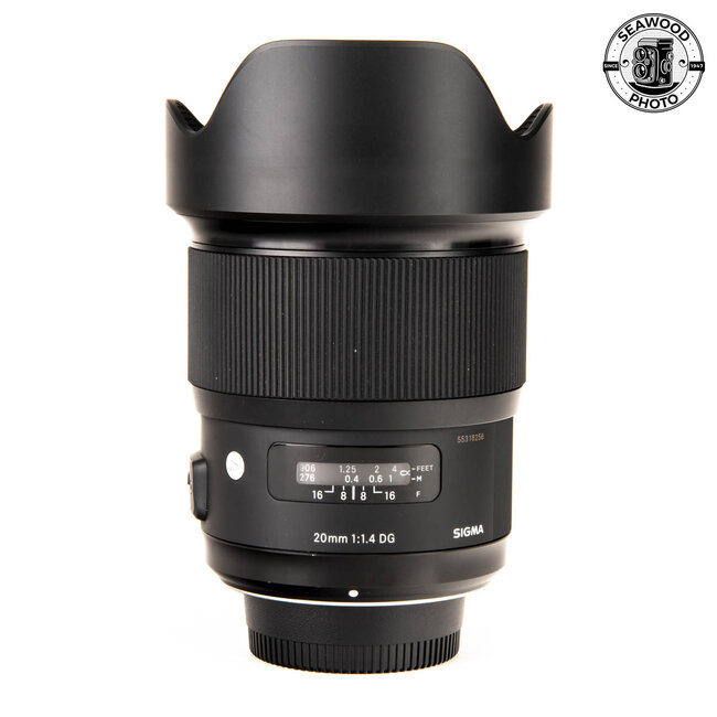 Sigma 20mm f1.4 Art Nikon F-Mount EXCELLENT