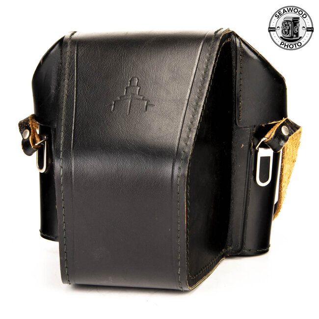 Pentacon Six TL Case Black Leather w/ Strap