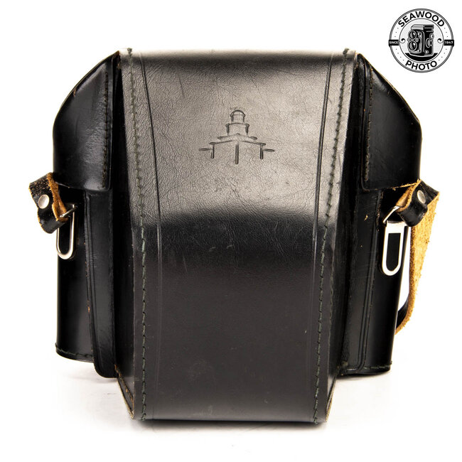 Pentacon Six TL Case Black Leather w/ Strap