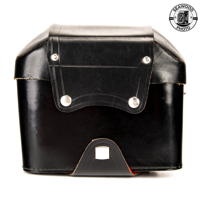 Pentacon Six TL Case Black Leather w/ Strap