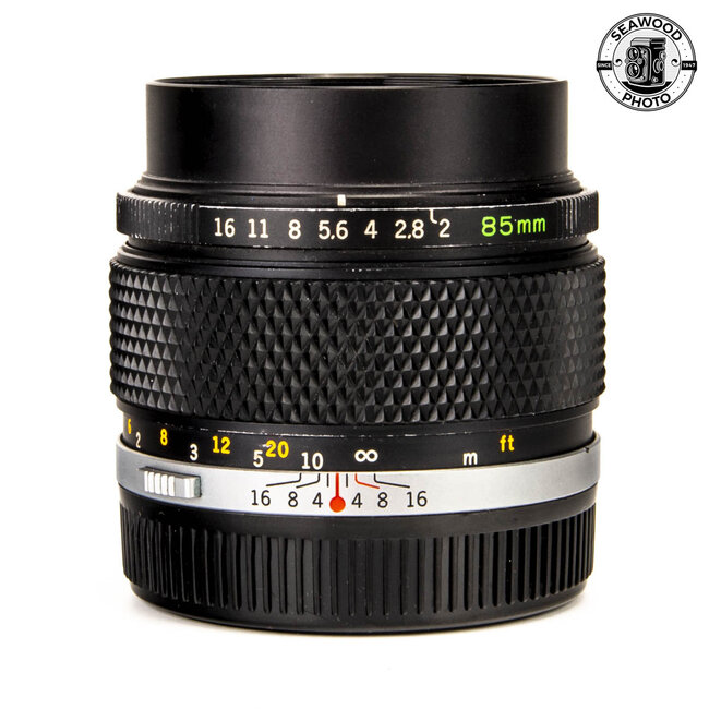 Olympus Zuiko MC 85mm f/2 Auto-T OM GOOD+