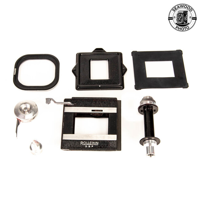 Rolleikin C 35mm Film Adapter for 2.8C, 2.8D, and 2.8E GOOD+